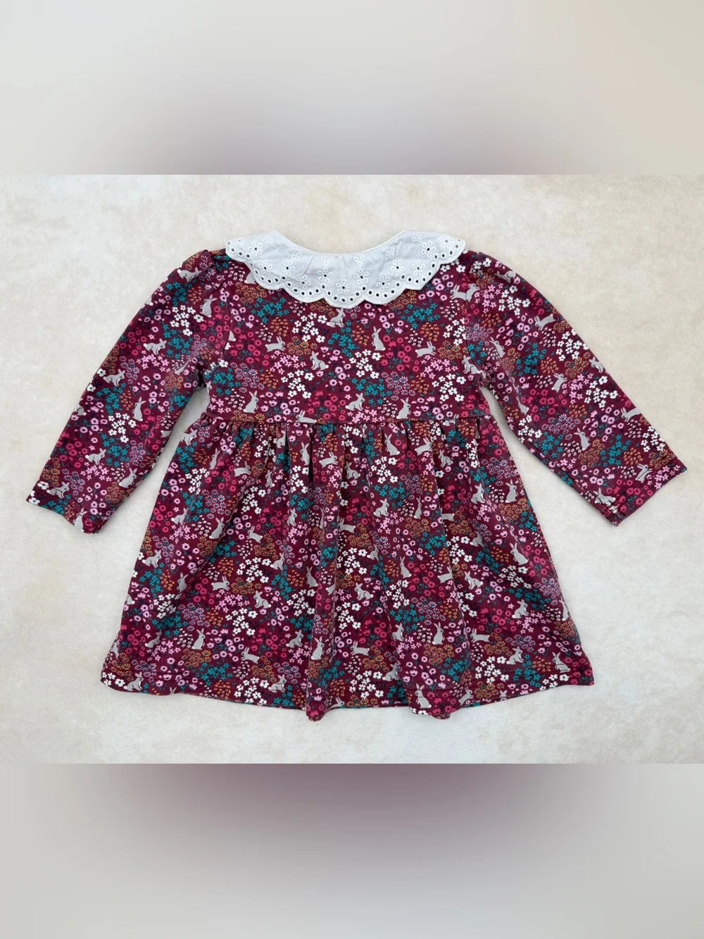 JoJo Maman Bebe sweet burgundy